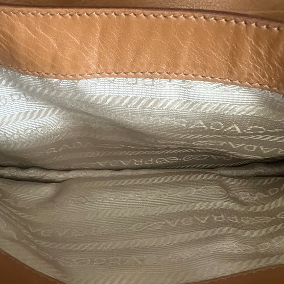 Prada Vintage 2000's Tessuto St. Venezia Padlock Flap Bag - Picture 9 of 15